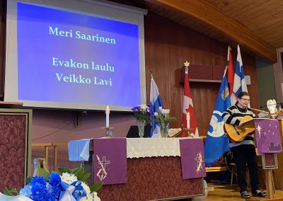 Emmaus Lutheran Finland's Winter War ending Worship & Ceremony March 13, 2022